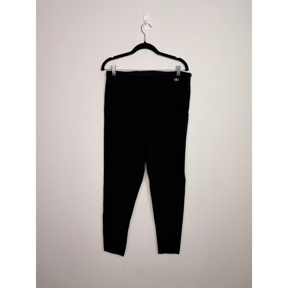 PostCard Switzerland Italy Stretch Tailored Ski Pants Black Women’s(US 12–14)